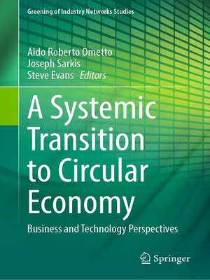 cover image of A Systemic Transition to Circular Economy